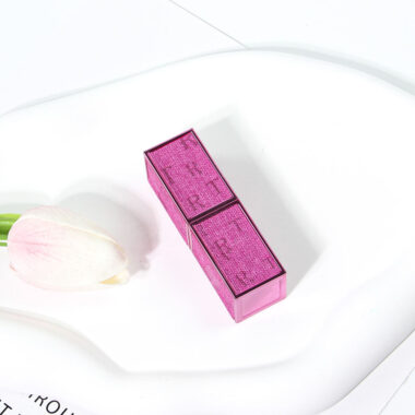 Luxury plastic lipstick tube with new design and customizable surface