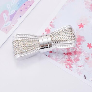 Custom bowknot lipstick tube with elegant new design