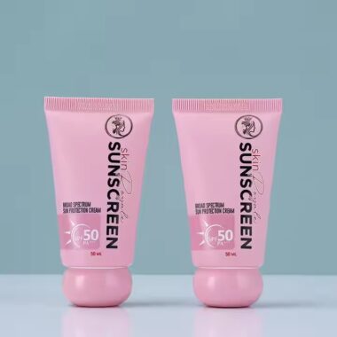 Custom Logo Printed Empty Plastic Face Cream Tubes for Skincare Packaging