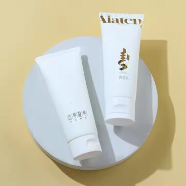 Custom Logo Printed Empty Plastic Face Cream Tubes for Skincare Packaging