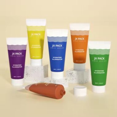 Custom Plastic Face Cream Tubes for Cleanser and Hand Cream
