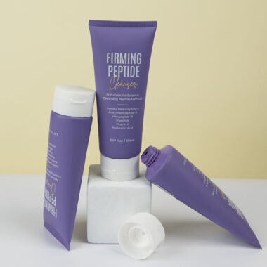 Custom Face Cream Tubes for Sunscreen and Facial Cleanser