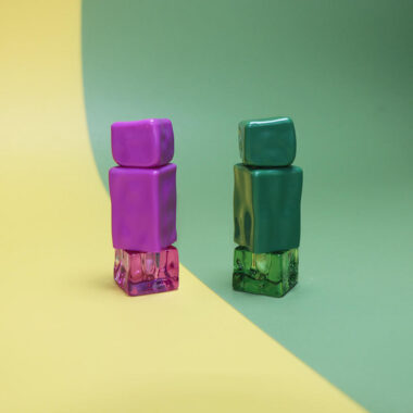 Irregular square lip gloss tubes in modern custom designs