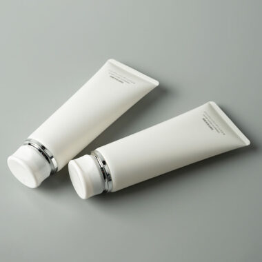 Minimalist Face Cleanser Tubes for Cream and Wash Packaging