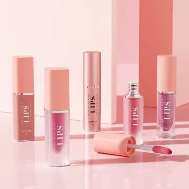 Cute colorful empty lip gloss tubes for wholesale