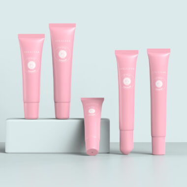 Eco-friendly sustainable lip gloss tubes with custom branding