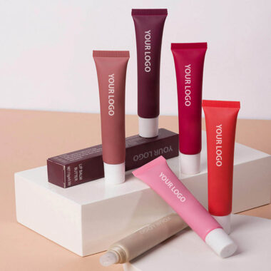 Eco-friendly sustainable lip gloss tubes with custom branding