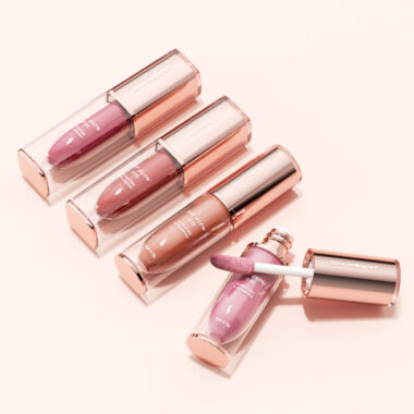 Luxury custom empty lip gloss tubes with elegant finishes