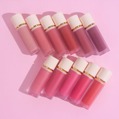 Assorted wholesale lip gloss tubes in various styles and colors