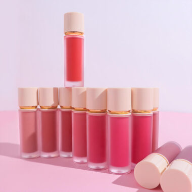 Assorted wholesale lip gloss tubes in various styles and colors