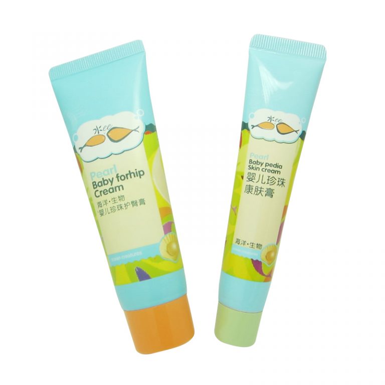Cosmetic hand cream lotion aluminium tube