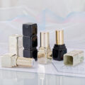High-end unique square lipstick tube with custom luxury design