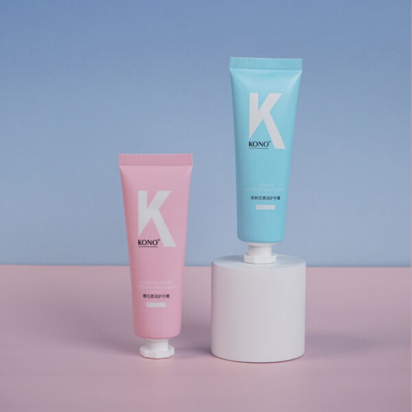 Empty Plastic Face Cream Tubes for Body Lotion and Hand Cream Packaging (2) Custom Printed Plastic Tubes for Body Lotion and Hand Cream Packaging