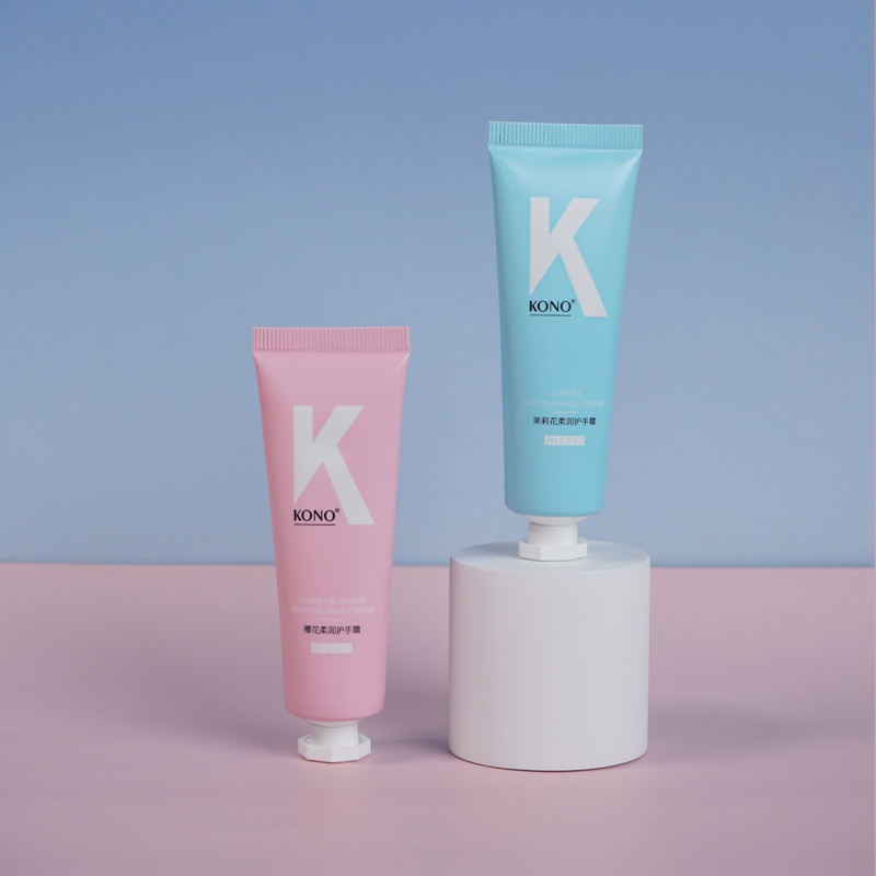Empty Plastic Face Cream Tubes for Body Lotion and Hand Cream Packaging (2) Custom Printed Plastic Tubes for Body Lotion and Hand Cream Packaging