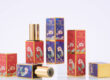 Chinese-style luxury square lipstick tube with elegant design