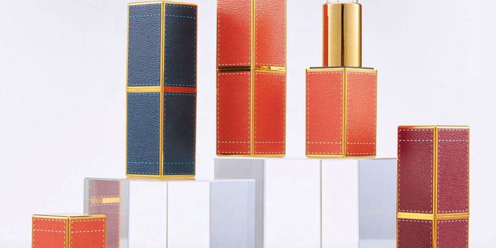 Luxury magnetic lipstick tubes in custom colors and finishes