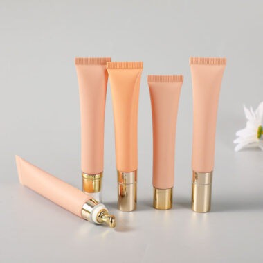Custom eye cream tube packaging for cosmetic brands
