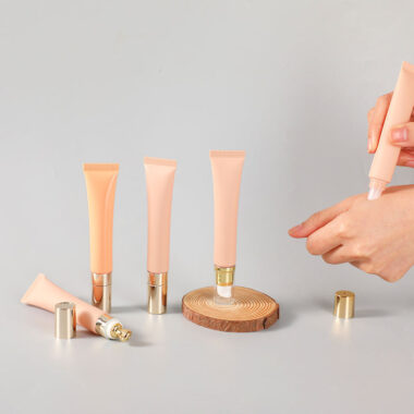 Custom eye cream tube packaging for cosmetic brands