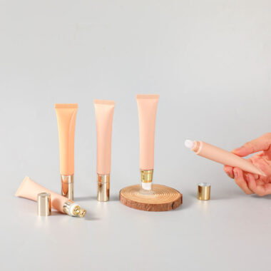 Custom eye cream tube packaging for cosmetic brands