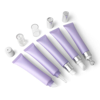 Custom squeeze eye cream tube for cosmetic packaging