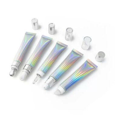 Custom squeeze eye cream tube for cosmetic packaging