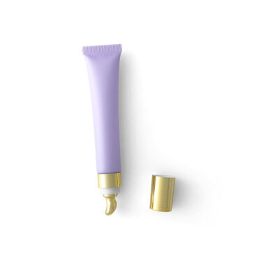 Custom squeeze eye cream tube for cosmetic packaging