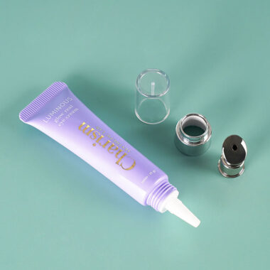 Custom printed cosmetic eye cream tube packaging