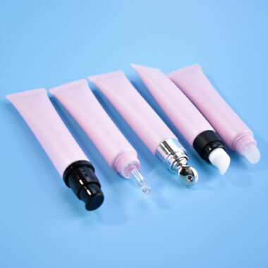 Custom printed cosmetic eye cream tube packaging