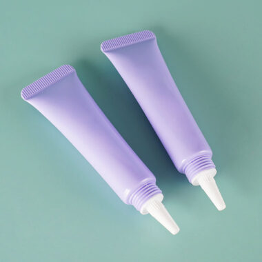 Custom printed cosmetic eye cream tube packaging