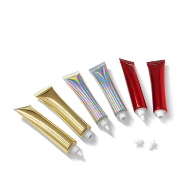 Luxury eye cream tube for cosmetic and skincare packaging