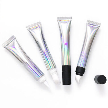 Luxury eye cream tube for cosmetic and skincare packaging