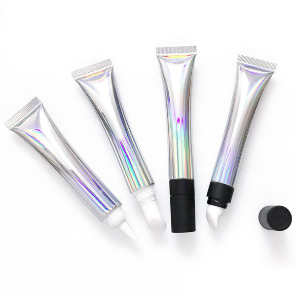 Luxury eye cream tube for cosmetic and skincare packaging