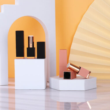 Luxury lipstick tube for premium cosmetic packaging