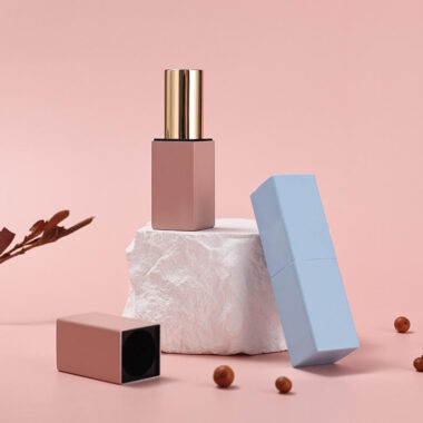 Luxury lipstick tube for premium cosmetic packaging