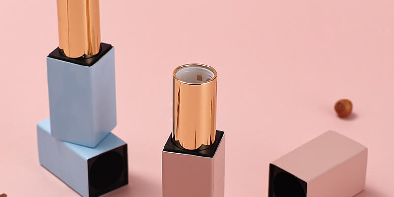 Luxury lipstick tube for premium cosmetic packaging