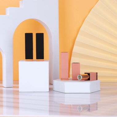 Luxury lipstick tube for premium cosmetic packaging