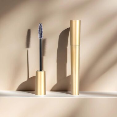 Luxury cosmetic mascara tube for professional makeup packaging