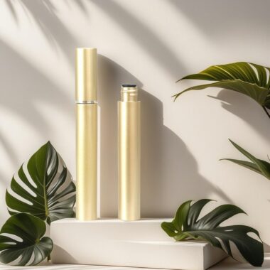 Luxury cosmetic mascara tube for professional makeup packaging