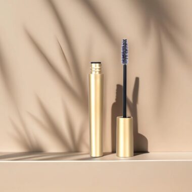 Luxury cosmetic mascara tube for professional makeup packaging