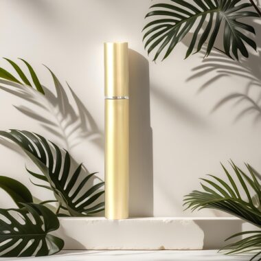 Luxury cosmetic mascara tube for professional makeup packaging