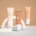 Luxury plastic face cream tube for skincare packaging
