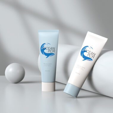 Luxury plastic face cream tube for skincare packaging