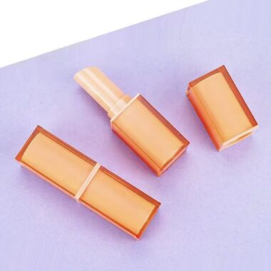 Luxury square lipstick tube for high-end cosmetic packaging