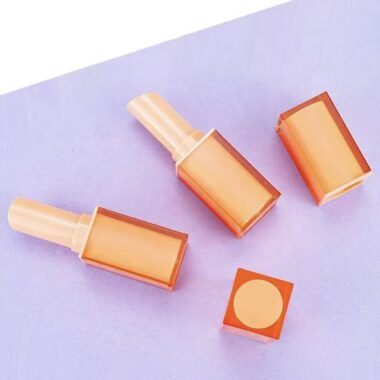 Luxury square lipstick tube for high-end cosmetic packaging
