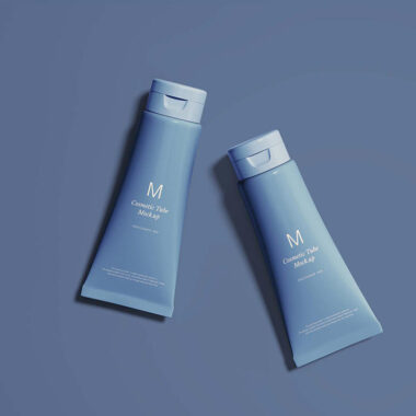 Luxury squeeze face cream tube for skincare packaging