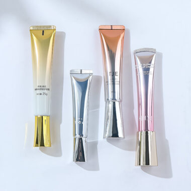 Wholesale soft plastic eye cream tube for cosmetic packaging