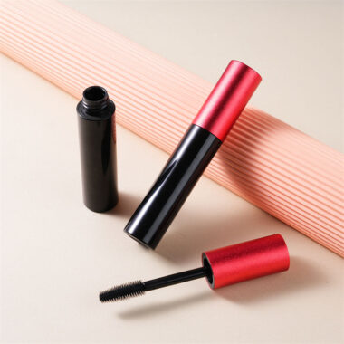 Personal care plastic mascara tube for cosmetic packaging