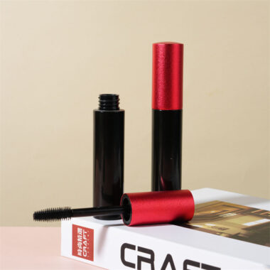 Personal care plastic mascara tube for cosmetic packaging