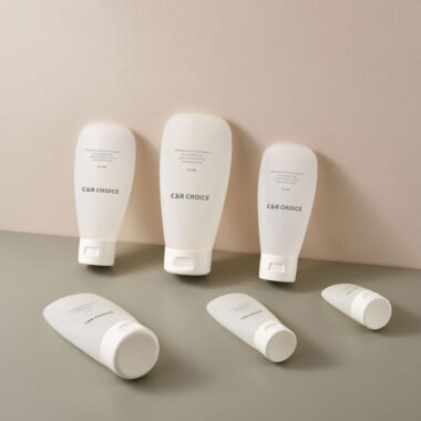 Squeeze face cream tube for cleanser and sunscreen packaging