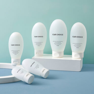 Squeeze face cream tube for cleanser and sunscreen packaging